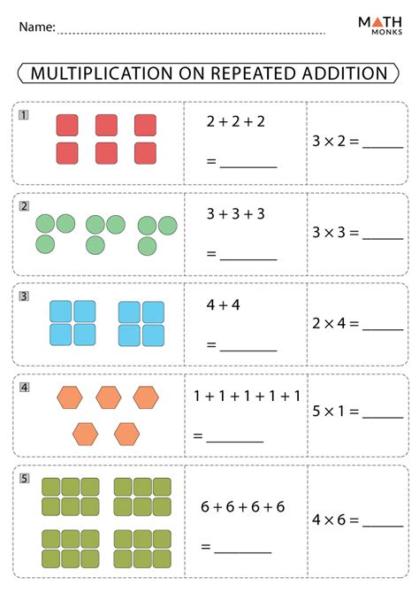 11 Best Images of Calculator Activity Worksheets - Repeated Addition